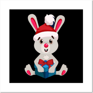 Cute Baby Rabbit Posters and Art